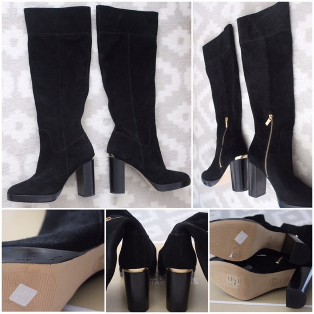 Michael kors Regina plataform boot suede